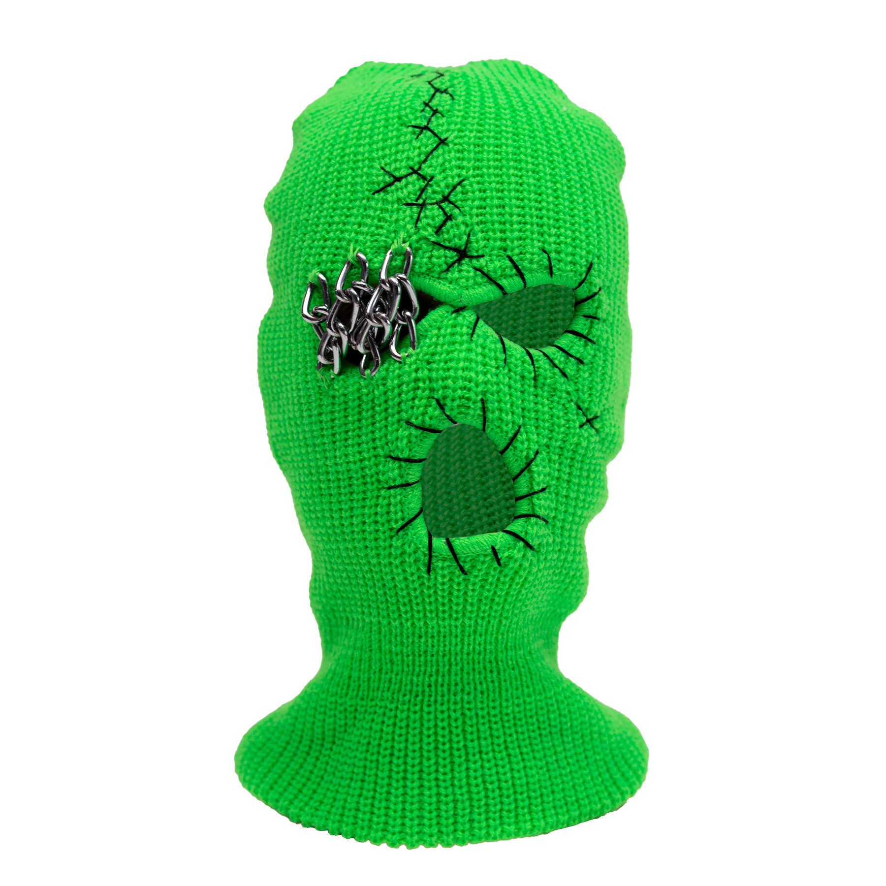 Neon Eye Chain Ski Mask image 0